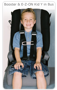 EZ-On Pro Kid Y Harness and Ride Ryte Booster